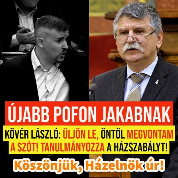 Újabb pofon Jakabnak!