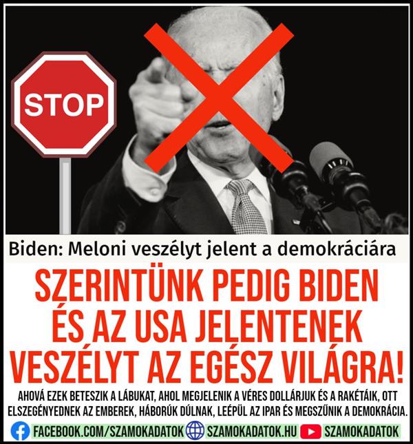 According to Bidé, democracy is in danger if their puppet does not win