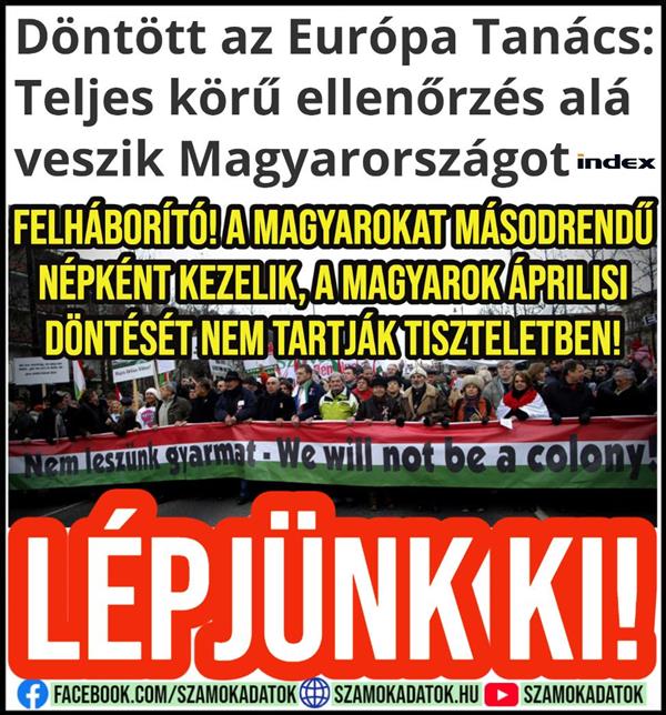 Will Hungary be fully controlled?