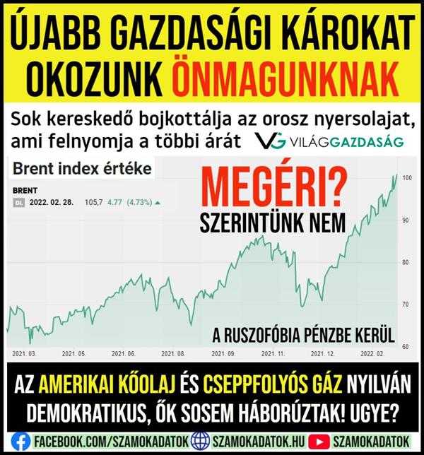 Újabb gazdasági károkat okozunk önmagunknak