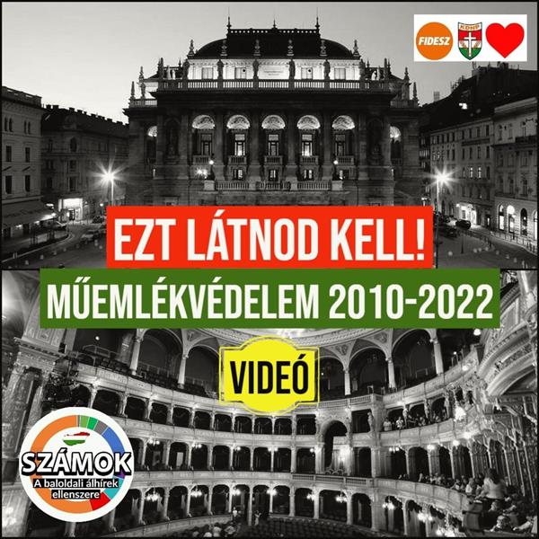 Műemlékvédelem 2010-2022