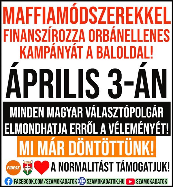 The left finances its anti-government campaign with mafia methods!