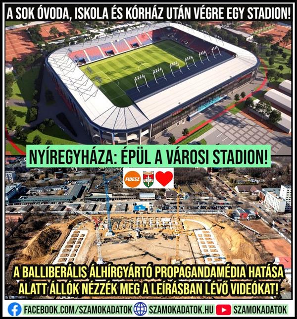 After a lot of kindergartens, schools and hospitals, we finally have a stadium!