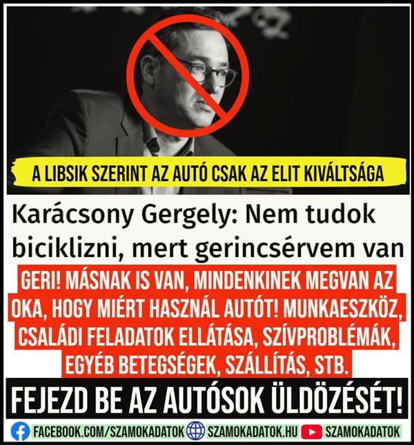 We have had enough of the anti-carism of the left and Brussels!