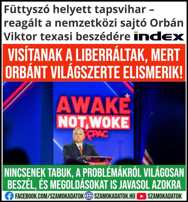 Orbán shows the right direction not only to Hungarians, but to the whole world