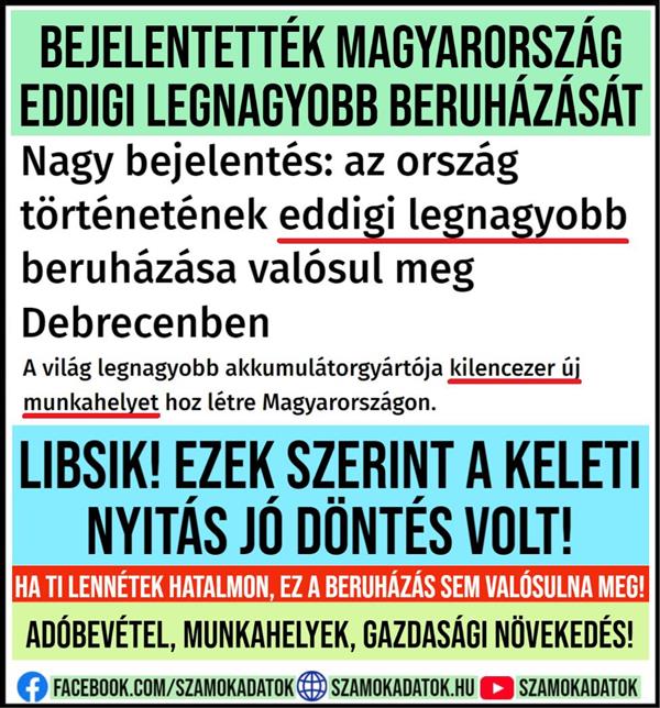 Hungary's largest investment to date has been announced!